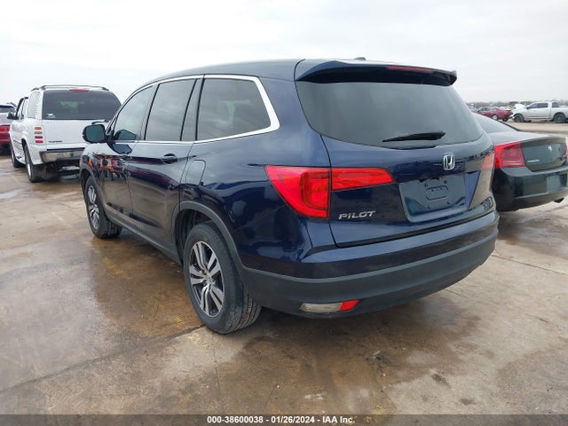 Honda Pilot Ex-l 2016 5FNYF5H61GB021362 Image 3