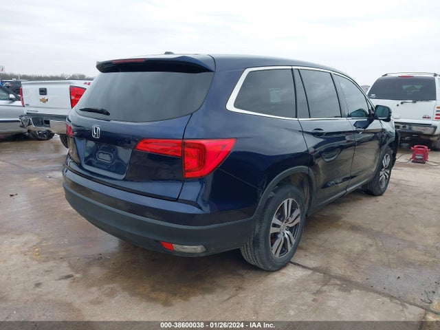 Honda Pilot Ex-l 2016 5FNYF5H61GB021362 Image 4