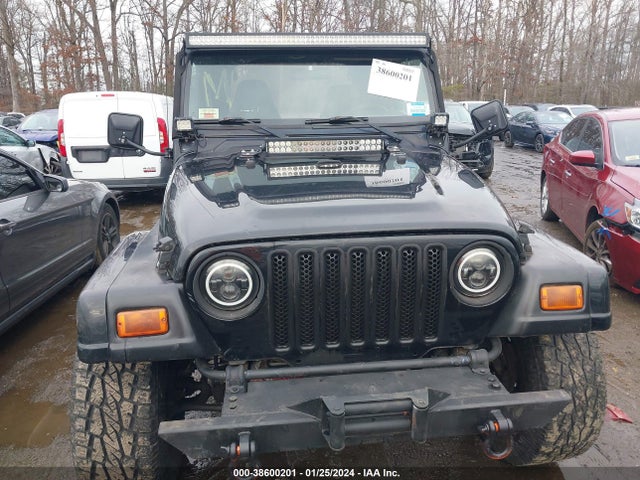 2001 JEEP WRANGLER SAHARA VIN: 1J4FA59S31P366580