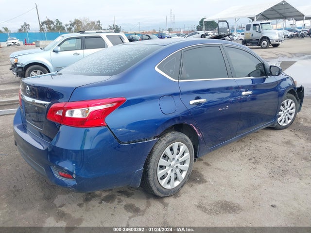 2019 NISSAN SENTRA S VIN: 3N1AB7AP0KY416029