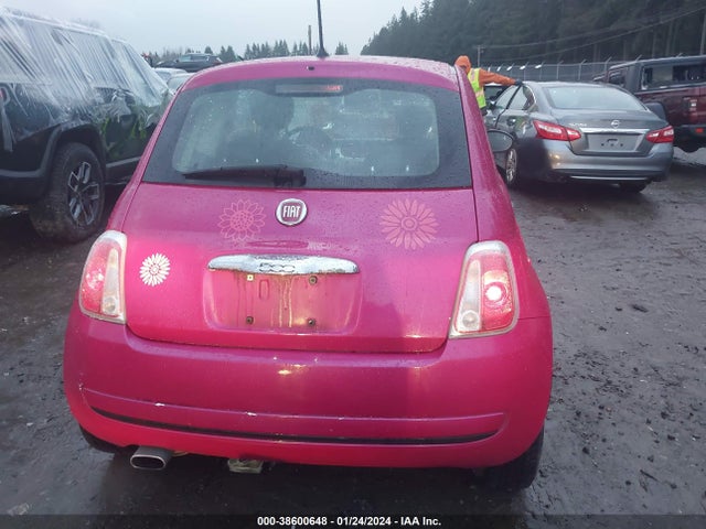 2013 FIAT 500 POP VIN: 3C3CFFAR1DT654935