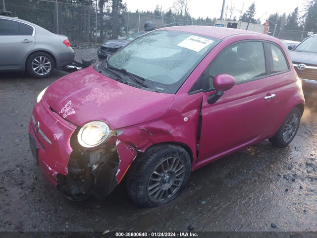 2013 FIAT 500 3C3CFFAR1DT654935 Photo 1