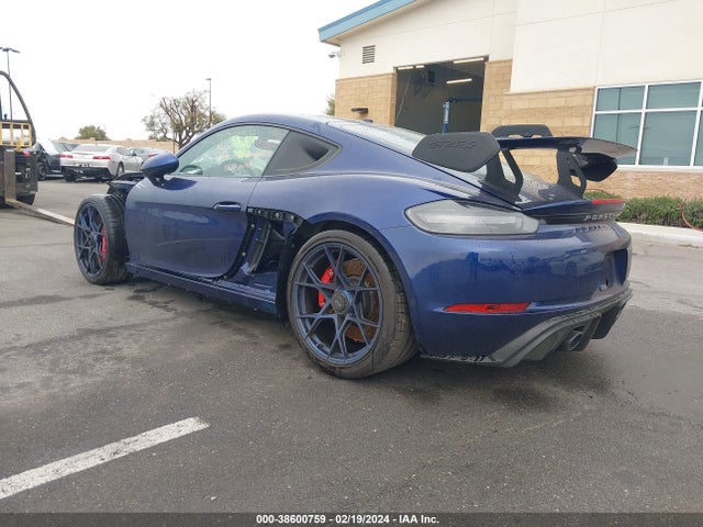 2024 PORSCHE 718 CAYMAN WP0AE2A89RS274191 Photo 2