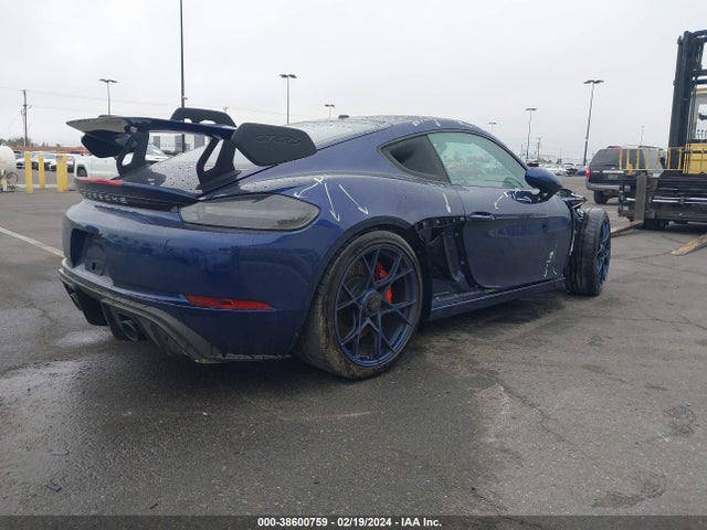 2024 PORSCHE 718 CAYMAN WP0AE2A89RS274191 Photo 3