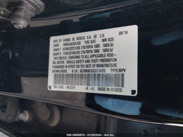 3CZRM3H32EG714625 Honda CR-V LX
