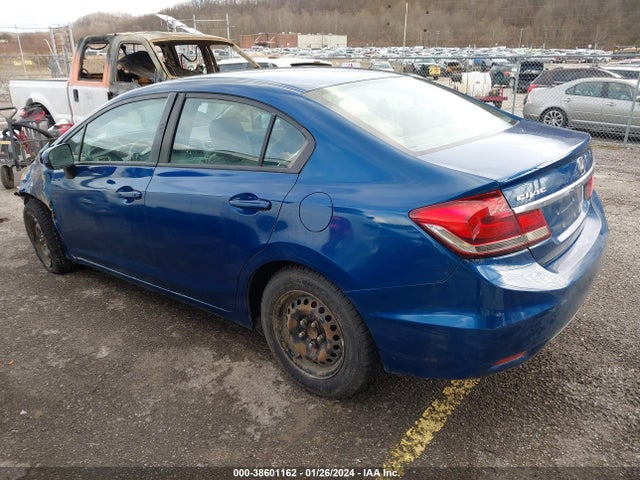 Honda Civic Lx 2014 2HGFB2E54EH557955 Image 3