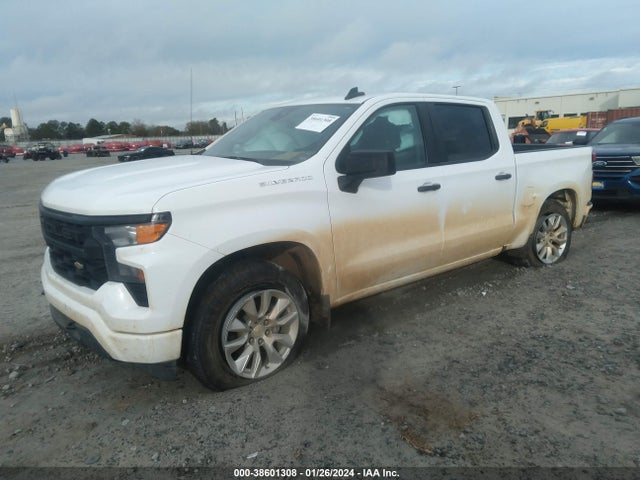 2023 CHEVROLET SILVERADO 1500 2WD SHORT BED CUSTOM VIN: 3GCPABEK1PG190849
