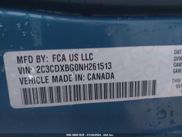 Dodge Charger Sxt Rwd 2022 2C3CDXBG0NH261513 Image 9
