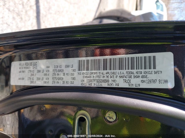 1C6RR7PT6GS208900 RAM 1500 Longhorn Limited