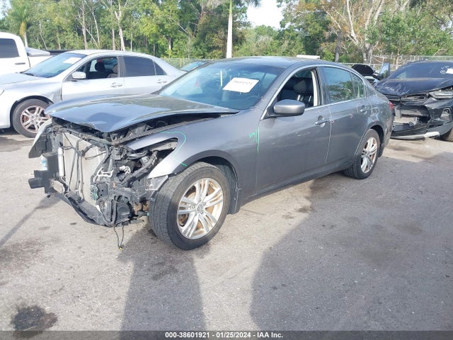 2012 Infiniti G25x მანქანა იყიდება აუქციონზე, vin: JN1DV6AR3CM862471, აუქციონის ნომერი: 38601921