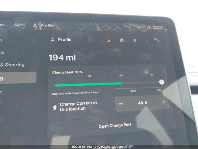 5YJ3E1EB8NF287207 Tesla Model 3 Long Range Dual Motor All-wheel Drive