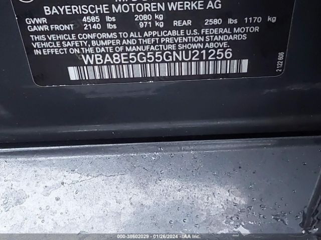 WBA8E5G55GNU21256 BMW 320i Xdrive