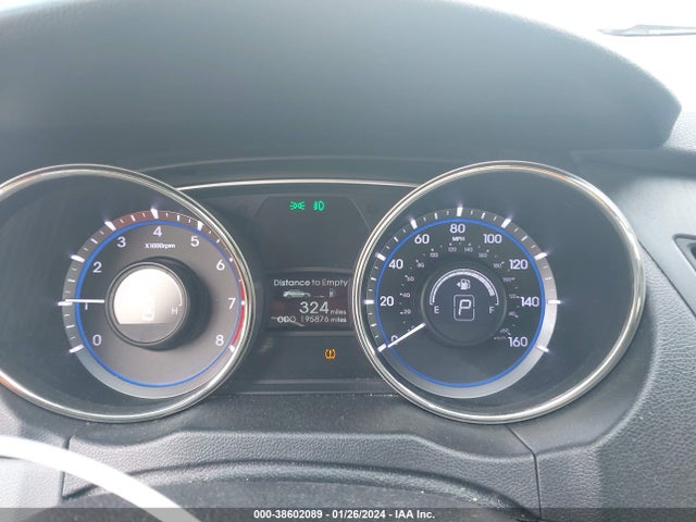 2013 HYUNDAI SONATA SE VIN: 5NPEC4AC9DH603437