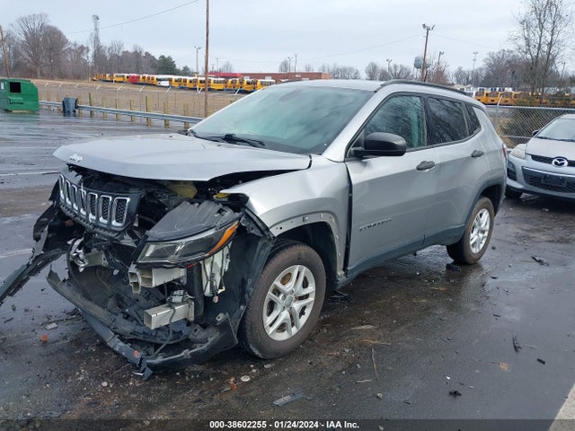 Jeep Compass Sport 4x4 2018 3C4NJDAB1JT131727 Image 2