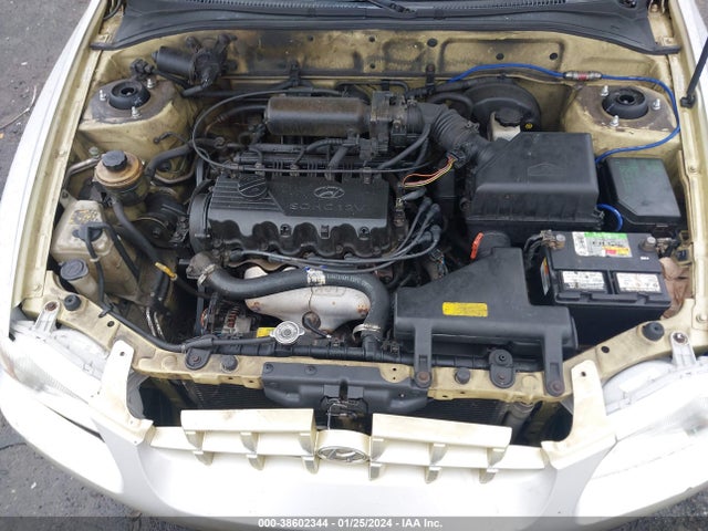 2000 HYUNDAI ACCENT GL VIN: KMHCG45G3YU136306