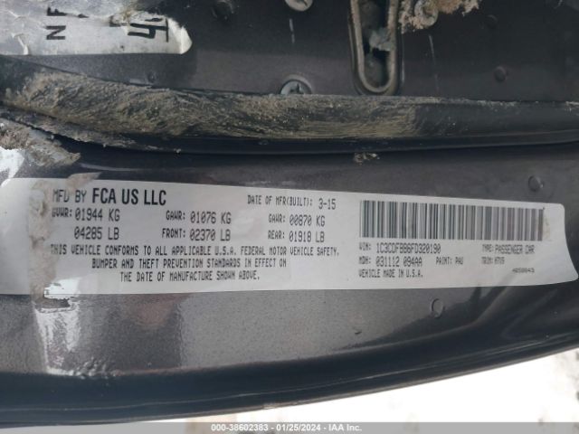 1C3CDFBB6FD320190 Dodge DART SXT