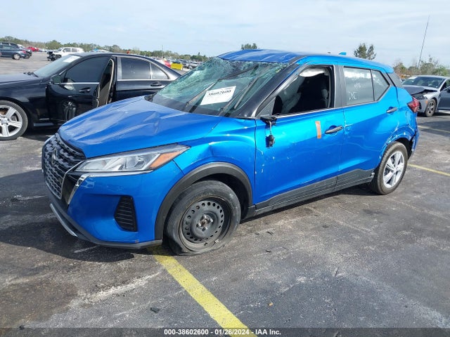 2022 NISSAN KICKS S XTRONIC CVT VIN: 3N1CP5BV1NL515648