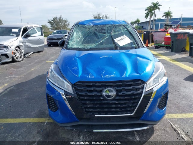 2022 NISSAN KICKS S XTRONIC CVT VIN: 3N1CP5BV1NL515648