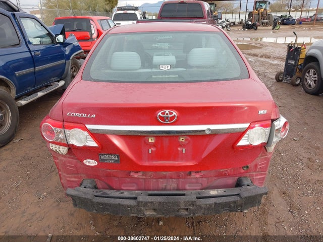2011 TOYOTA COROLLA LE VIN: 2T1BU4EE2BC575721