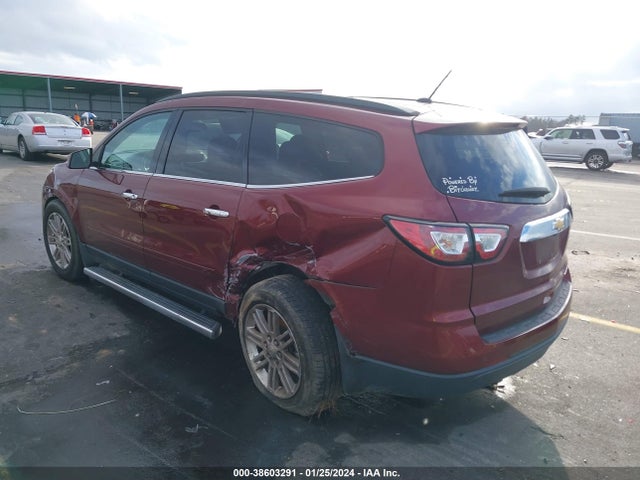 Chevrolet Traverse 1lt 2015 1GNKRGKD4FJ387962 Image 3