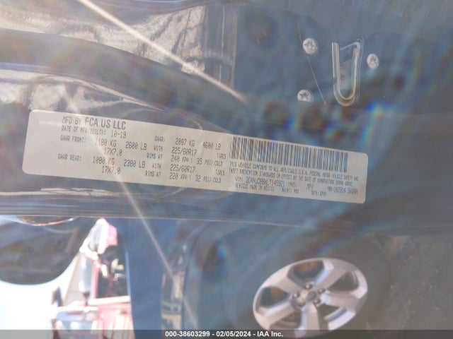 Jeep Compass Latitude 4x4 2020 3C4NJDBBXLT145921 Image 9