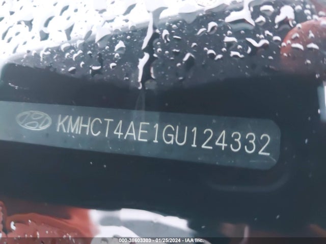 2016 HYUNDAI ACCENT SE VIN: KMHCT4AE1GU124332