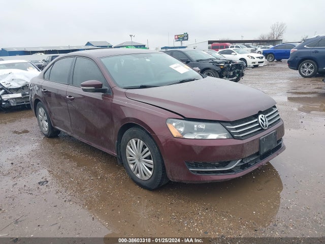 2014 VOLKSWAGEN PASSAT 1.8T S VIN: 1VWAS7A31EC097826
