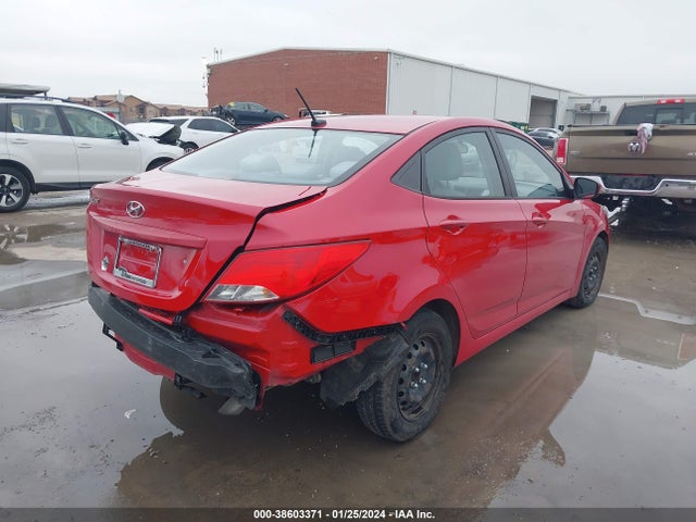 2016 HYUNDAI ACCENT SE VIN: KMHCT4AE8GU073749