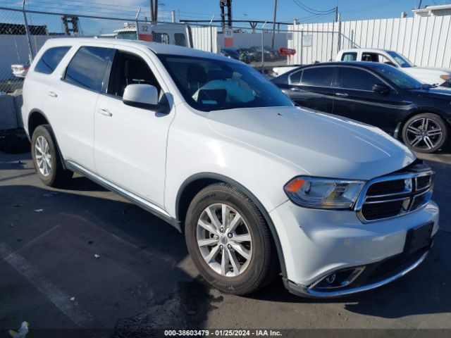 38603479 :رقم المزاد ، 1C4RDHAG7KC604541 vin ، 2019 Dodge Durango Sxt Rwd مزاد بيع