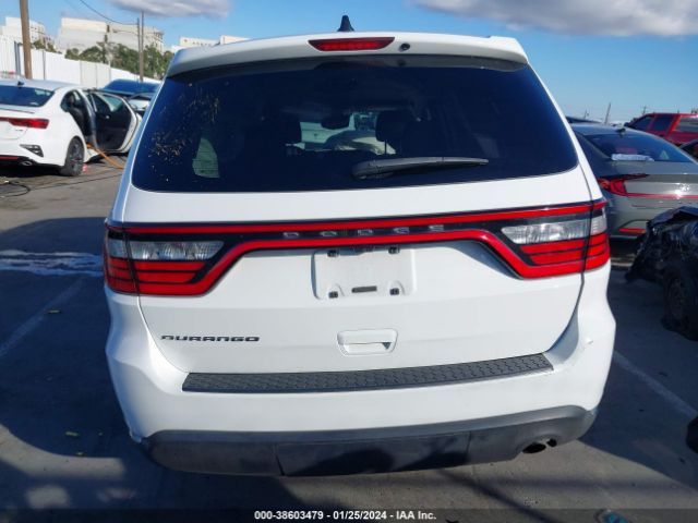 1C4RDHAG7KC604541 Dodge Durango Sxt Rwd
