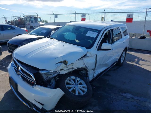 1C4RDHAG7KC604541 Dodge Durango Sxt Rwd