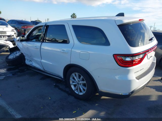 1C4RDHAG7KC604541 Dodge Durango Sxt Rwd
