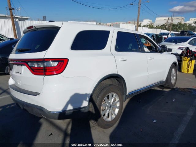 1C4RDHAG7KC604541 Dodge Durango Sxt Rwd