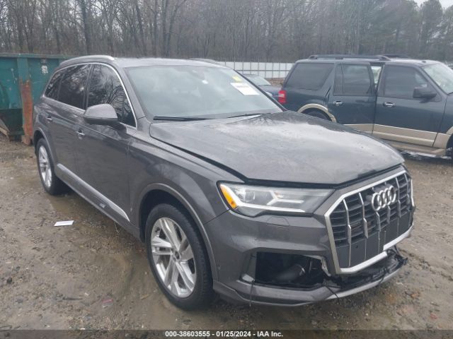 Aukcja sprzedaży 2021 Audi Q7 Premium Plus 45 Tfsi Quattro Tiptronic, vin: WA1LJAF76MD035736, numer aukcji: 38603555