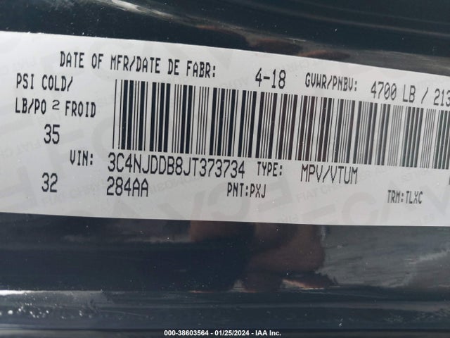 Jeep Compass Trailhawk 2018 3C4NJDDB8JT373734 Image 9