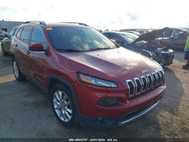 2015 JEEP CHEROKEE LIMITED VIN: 1C4PJLDB3FW708144