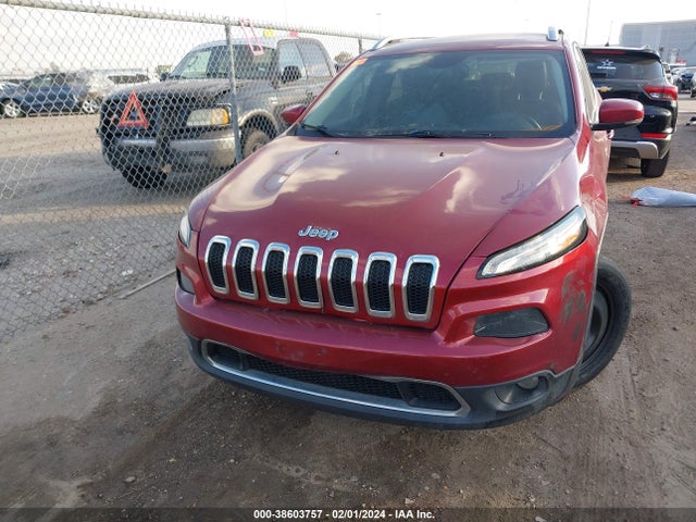 2015 JEEP CHEROKEE LIMITED VIN: 1C4PJLDB3FW708144