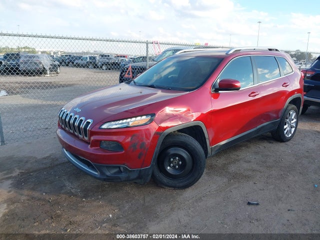 2015 JEEP CHEROKEE LIMITED VIN: 1C4PJLDB3FW708144