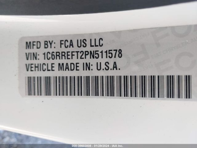 1C6RREFT2PN511578 RAM 1500