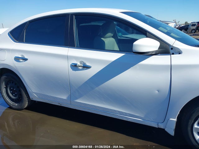 2016 NISSAN SENTRA SV VIN: 3N1AB7AP9GL676093