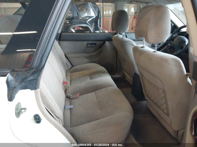 2002 SUBARU LEGACY OUTBACK W/ALL WEATHER PKG VIN: 4S3BH675826630936