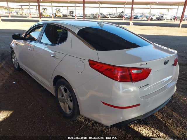 KIA Optima Lx 2014 KNAGM4A79E5482884 Image 3