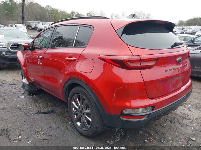 2022 KIA SPORTAGE NIGHTFALL EDITION VIN: KNDP63AC8N7007655
