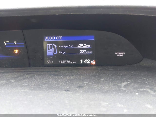 2013 HONDA CIVIC LX VIN: 2HGFB2F52DH538222