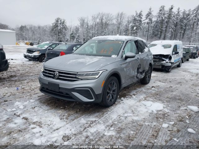 3VV2B7AX6NM168013 Volkswagen Tiguan 2.0t Se