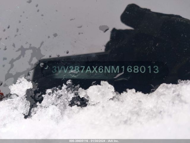 3VV2B7AX6NM168013 Volkswagen Tiguan 2.0t Se