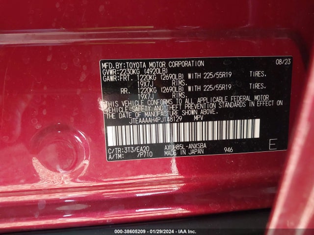 Toyota Venza Limited 2023 JTEAAAAH4PJ148129 Image 9