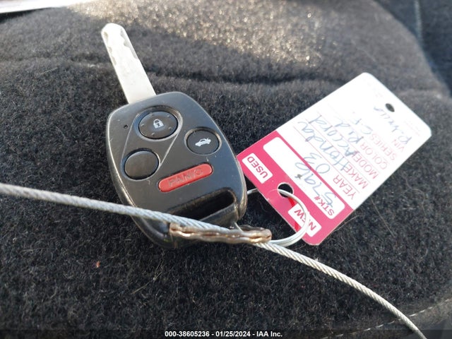 38605236 :رقم المزاد ، 1HGCM66323A042918 vin ، 2003 Honda Accord 3.0 Lx مزاد بيع