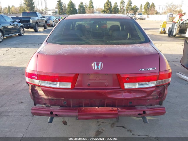 38605236 :رقم المزاد ، 1HGCM66323A042918 vin ، 2003 Honda Accord 3.0 Lx مزاد بيع