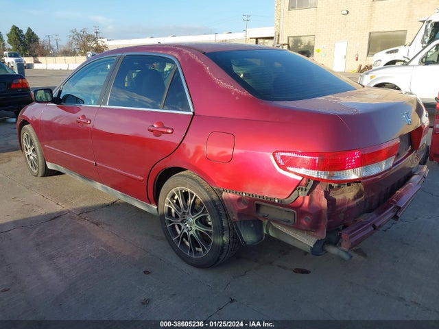 38605236 :رقم المزاد ، 1HGCM66323A042918 vin ، 2003 Honda Accord 3.0 Lx مزاد بيع
